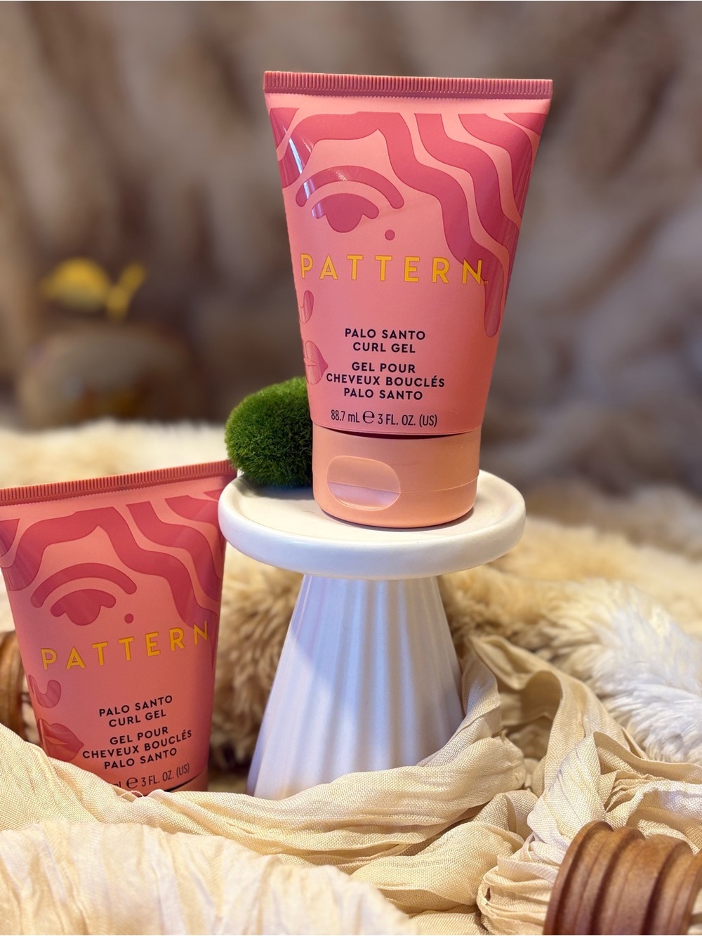 ➰ Pattern Palo Santo Curl Gel Flexible Hold Travel Size ➰   3oz | 88mL